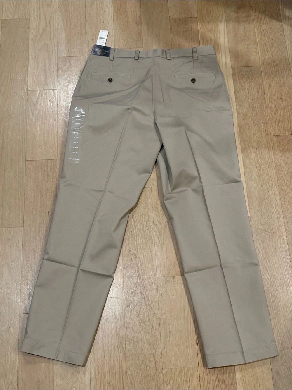 NWT Brooks Brothers Lightweight Advantage Chino Wrinkle Free Clark - 35x30